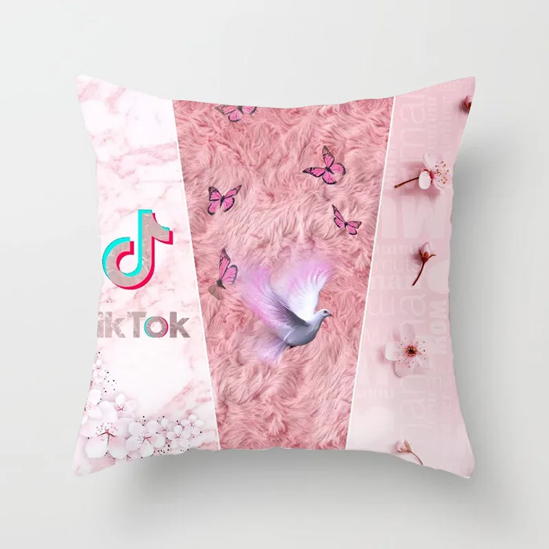 

App Throw Pillow Cover 45x45cm Logo Pillow Case Square Cushion Covers for Home Sofa Chair Decorative Pillow cases Party