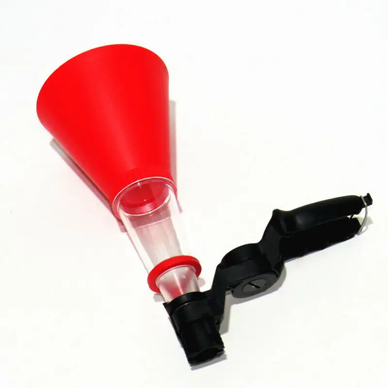 

Adjustable Engine Oil Funnel Car Fixed Bracket Filling Spout Pour Replace Tools
