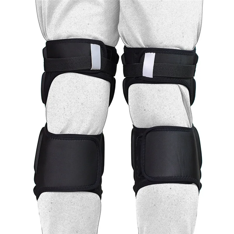 

WOSAWE Adult EVA Sports Knee Shin Armor Geer Knee Guard Pads Protector for Motorcycle Motorbike Bike Racing Skate Ski Snowboard