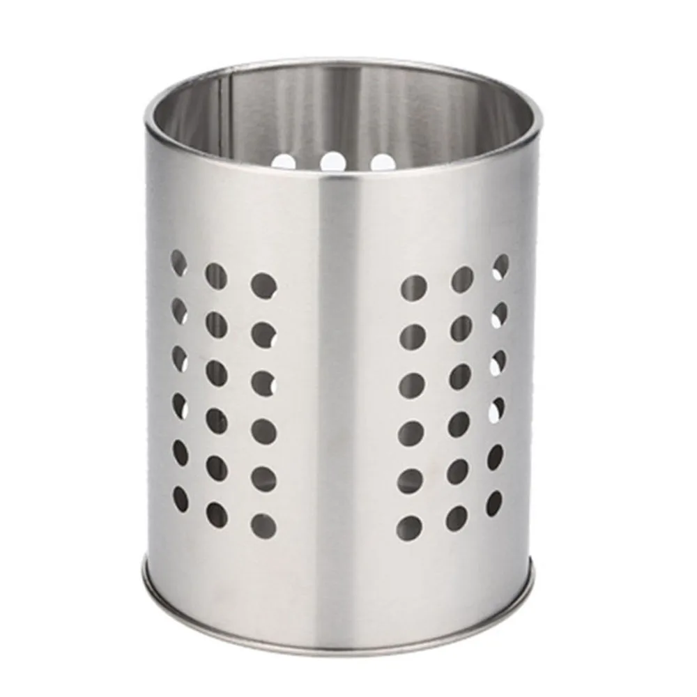 

Stainless Steel Multifunctional Drain Kitchen Utensils Tableware Storage Box Chopstick Fork Spoon Holder Draining Rack