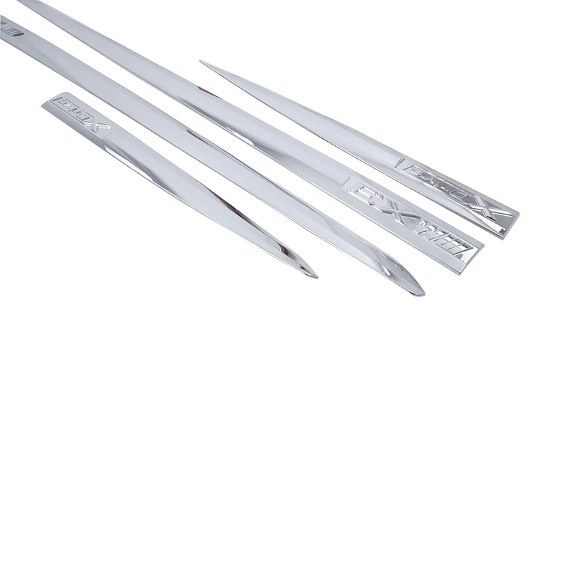 

Auto Accessories Fit for 2018 2019 2020 BMW X3 G01 Door Body Side Molding Cover Trim ABS Plastic Silver Car Styling