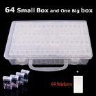 64128 сетки пластиковый ящик-органайзер Медицина Чехол алмазов картина ящик для хранения вышивки Чехол ювелирные изделия Аксессуары для инструментов