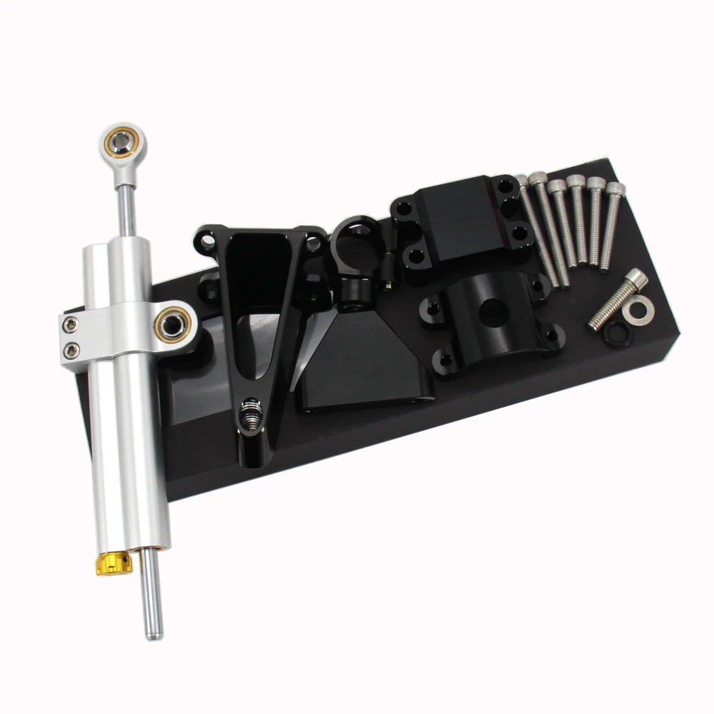 Motorcycle Adjustable Steering Stabilizer Damper Mounting Bracket Support Kit For HONDA CBR600 CBR 600 F4i 1999 - 2004 | Автомобили и