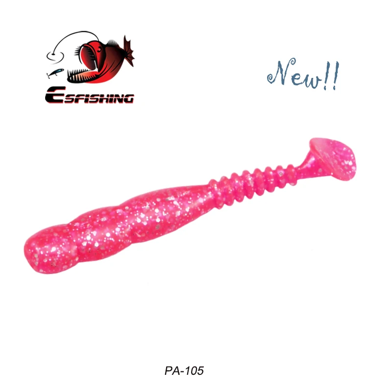 PA105 ESFISHING популярная приманка Rock Viber Shad 50 мм 95 мм 0,5 г 8 г рок-блесна рыболовные приманки приманка для морской рыбалки Мягкая приманка-Форель Приманка для леща Pesca - Цвет: PA105