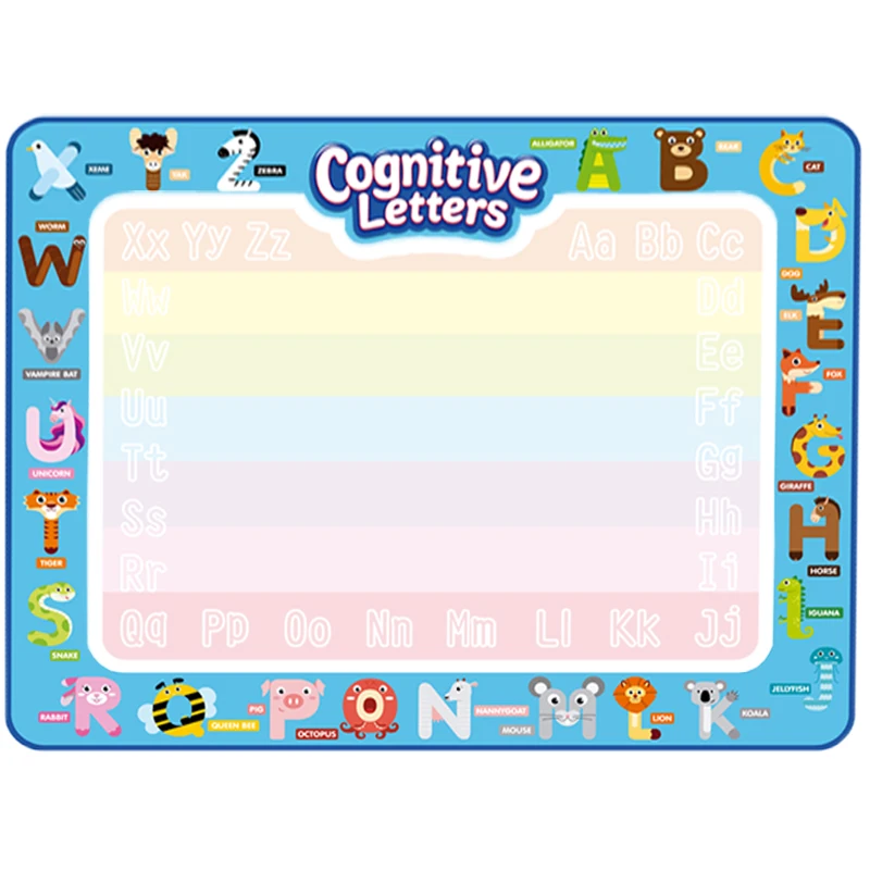 GOOBAT Aqua Magic Doodle, коврик для рисования, коврик для рисования, развивающие игрушки для детей, для малышей, мальчиков и девочек 2, 3, 4, 5, 6, 7, 8 лет