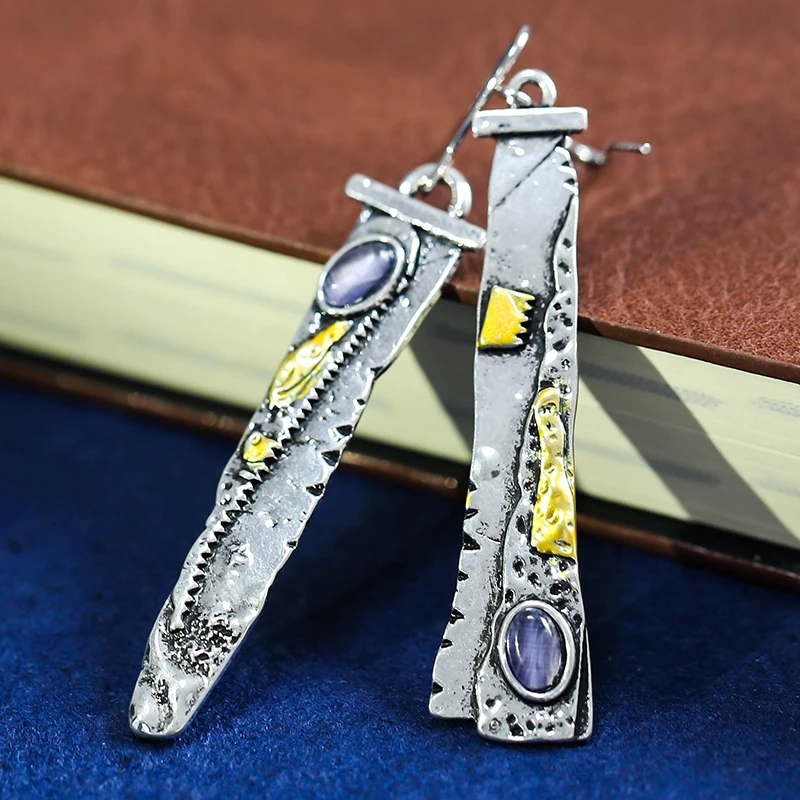 Новинка 2021 богемные серьги для женщин геометрический сплав Классический ретро