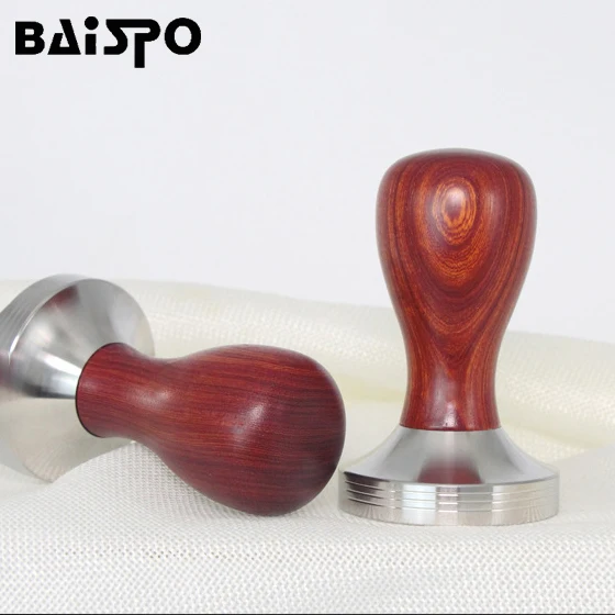 Baispo нержавеющая сталь 49 мм/51 мм/58 мм ручной работы кофе прессованный порошок молоток кафе инструменты бариста для кухонные аксессуары