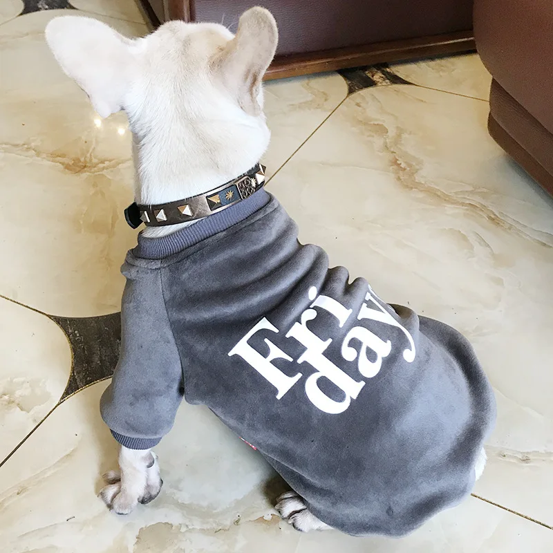 Сошки для собак одежда домашних животных двухсторонняя бархатная золотого цвета