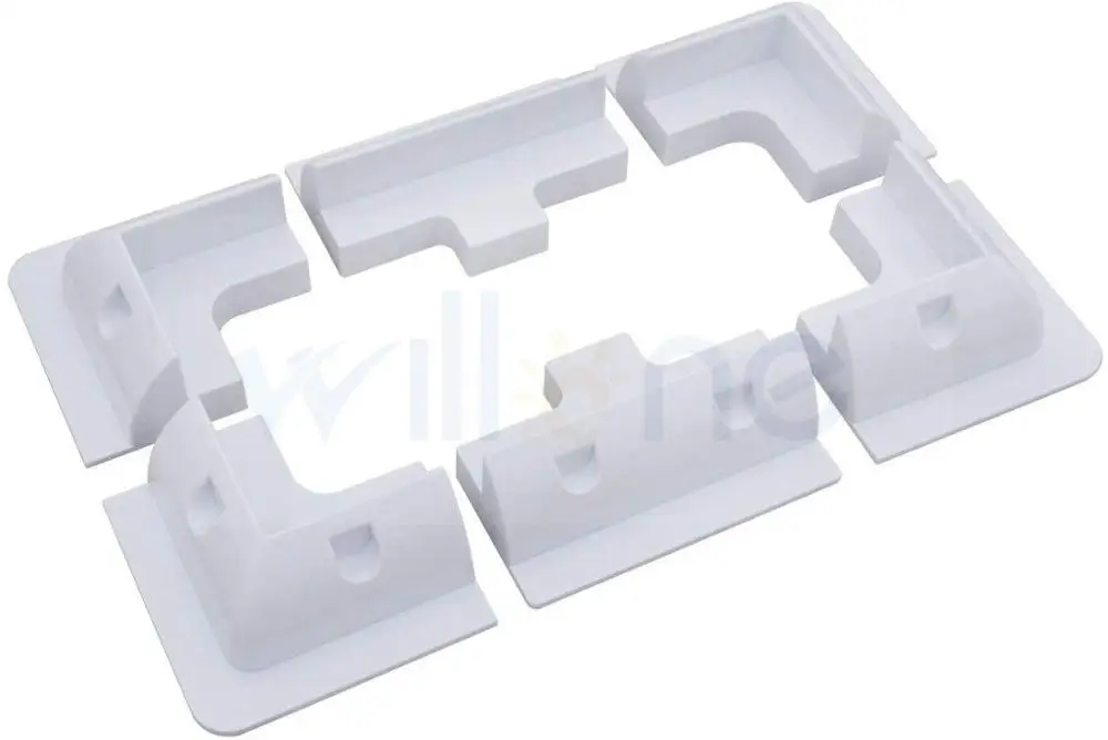 Угловое крепление Willone для домов на колесах лодок фургонов морских комплект из 6