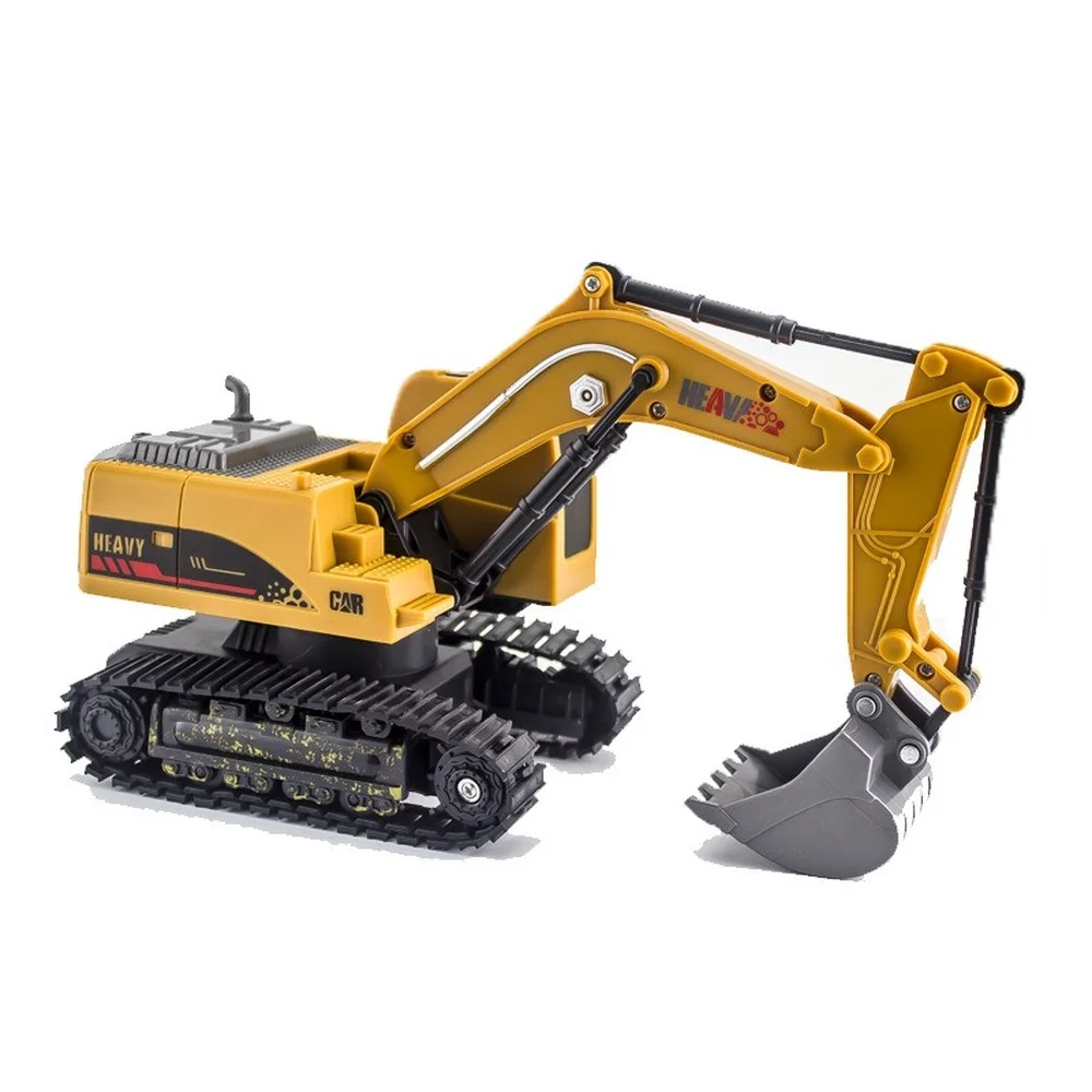 

1:24 RC Excavator Toy Plastic Excavator RTR and RC Engineering Car Alloy for Kids Children Christmas Gift for Children