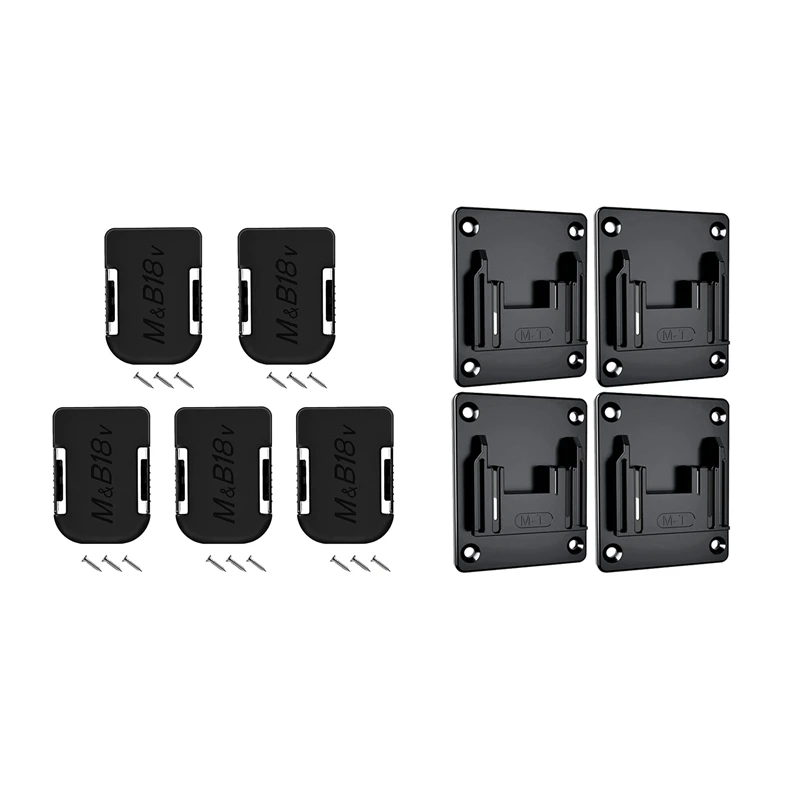 

10 шт., стойка для хранения литий-ионных батарей 18 в с 4 держателями питания для дрели Makita 18 в LXT