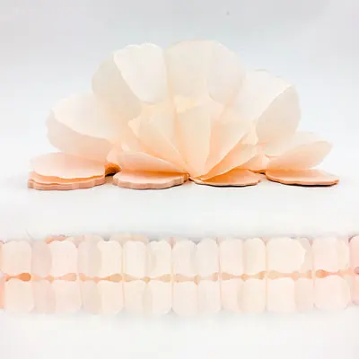 Peach Nicro 3,6 м гирлянды бумажные гирлянды в форме клевера занавески на день рождения свадебные вечерние украшения для дома овсянка бумажная Свадебная гирлянда# ot89 - Цвет: Peach