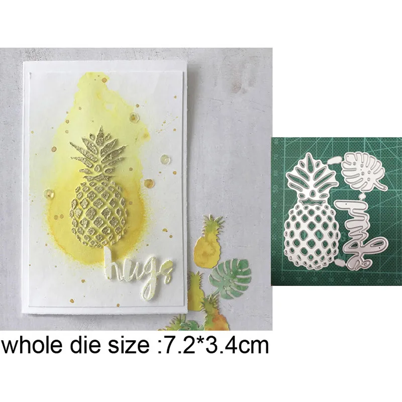 

AILIDA Metal cutting dies cut die mold pineapple decoration Scrapbooking dies paper craft knife mould blade punch stencils dies