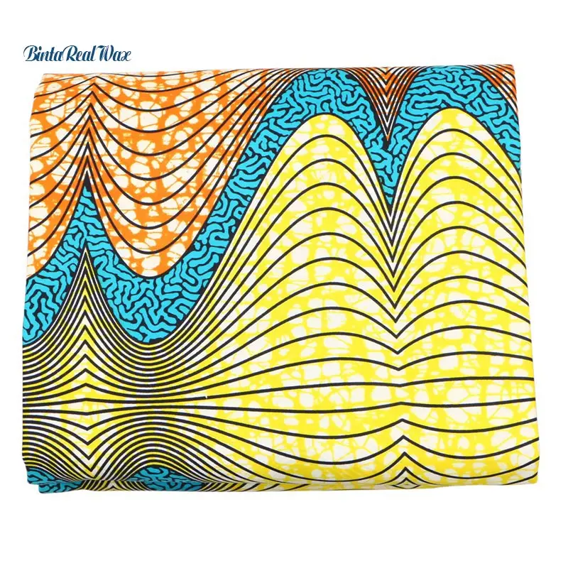 Модная Лоскутная Ткань Анкары африканская ткань из полиэстера с принтом воска