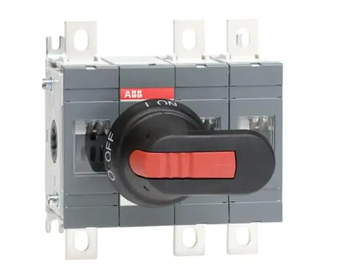 ОТ160Э12П 10114441 Выключатель-разъединитель серии OT (16-160A) 1SCA 120529 R1001