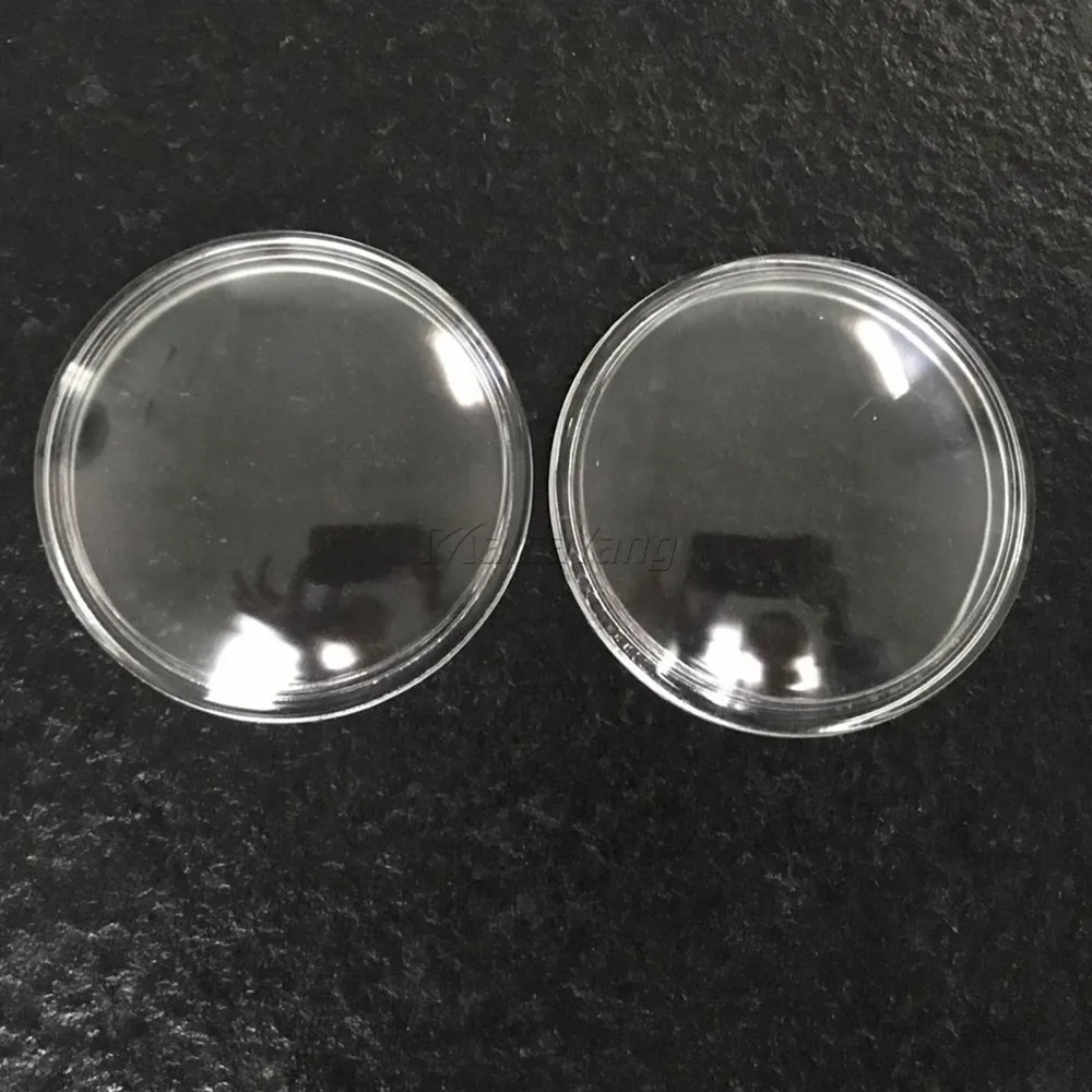 

2pcs/lot Oval 103X90mm Fog Lamps Lights Tempered Glass For Nissan X-Trail (T30) 2001-2006
