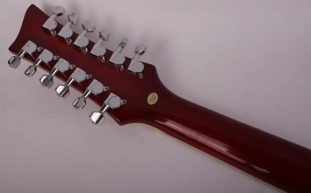 Good quality F hole 12 twelve string electric guitar free shipping | Спорт и развлечения