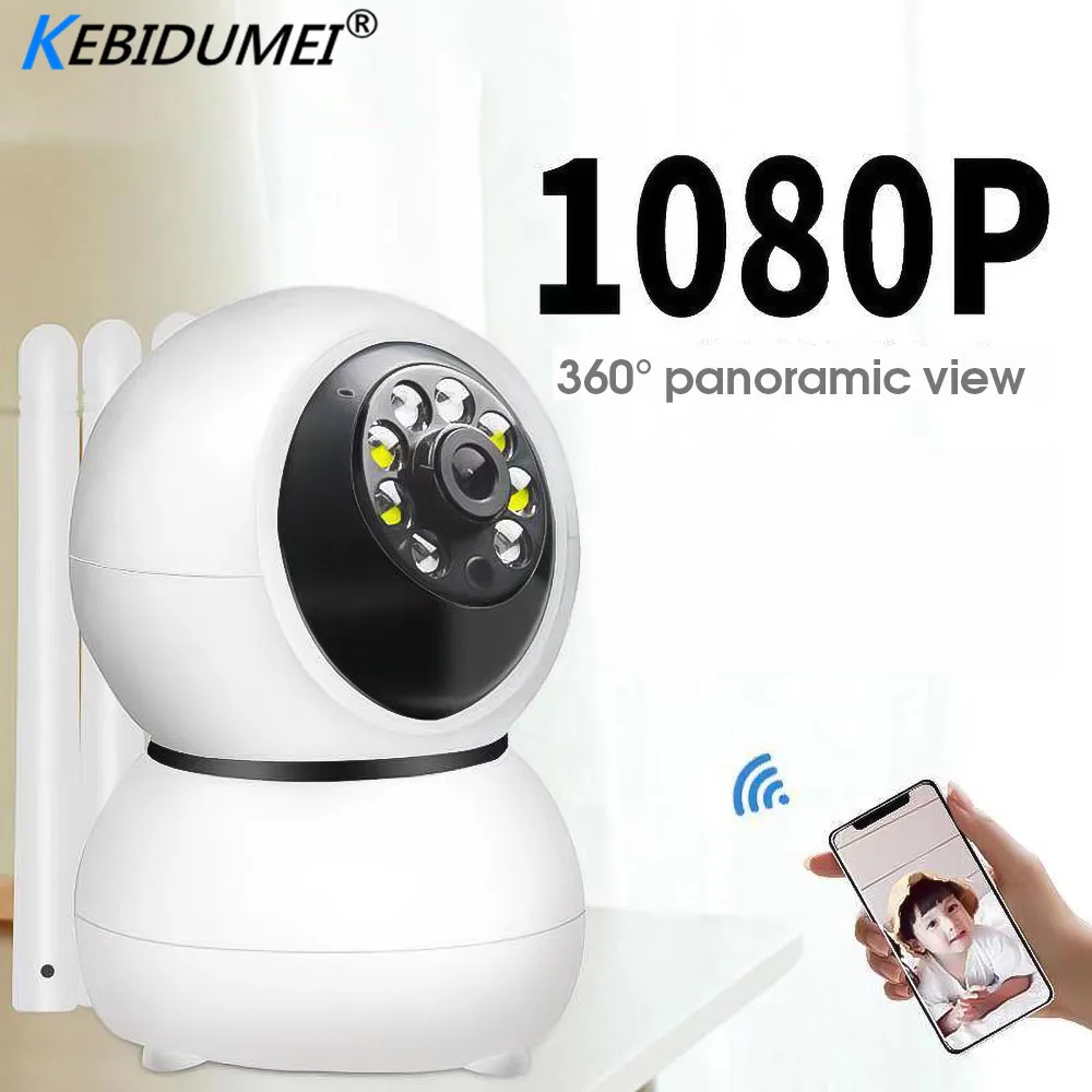 Беспроводная мини камера видеонаблюдения Kebidumei 1080P HD с автоматическим