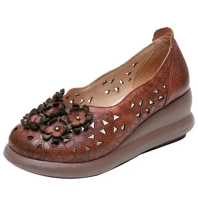 

Increase ladies designer flower sandals genuine leather slides womens superstar luxury shoes 2021 new style