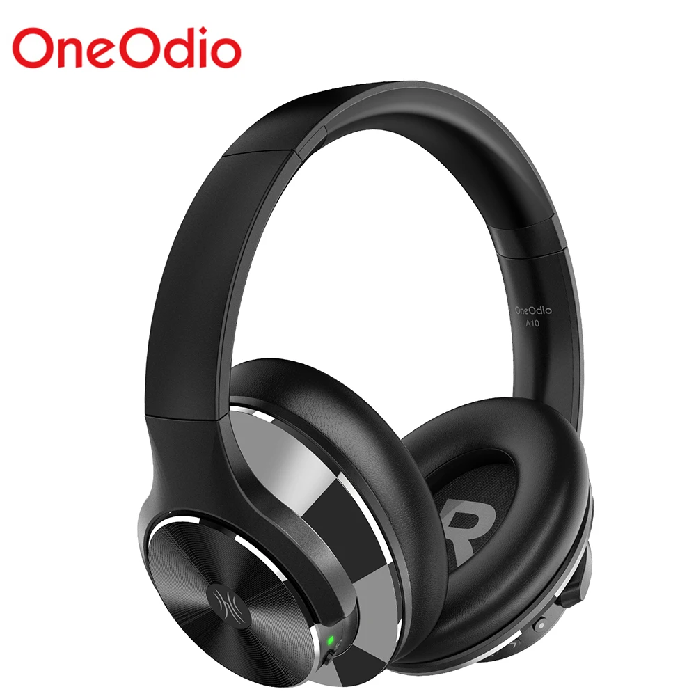 OneOdio оригинальные A10 расширенные активные наушники с шумоподавлением Bluetooth с супер глубоким басом Быстрая зарядка 40 ч для воспроизведения - Цвет: A10