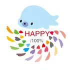 ПВХ-нашивка для одежды морские львы, Термотрансферная печать, Аппликации сделай сам, стирающиеся Стикеры для глажки одежды