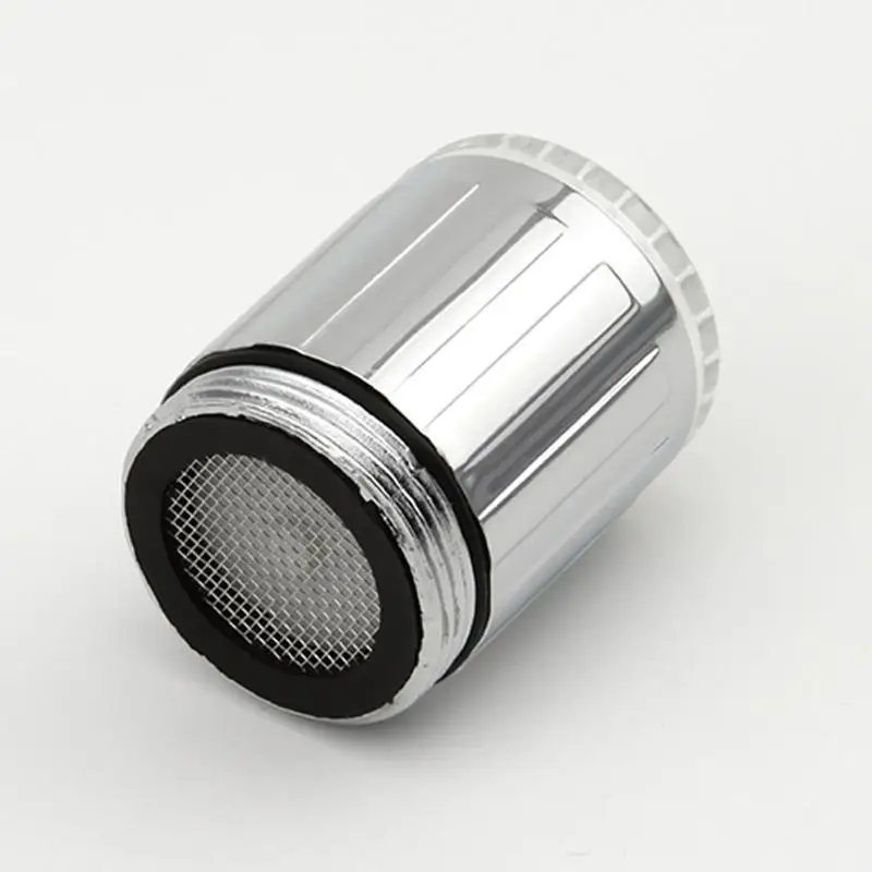 

Bathroom 7 Color Water Power Shower Tap light Water Saving Kitchen Aerator Led Faucet Aerator Light