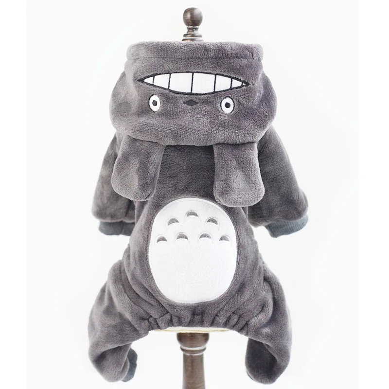 

Totoro change to put teddy small dogs couture dog clothes four feet a pullover pet clothes qiu dong