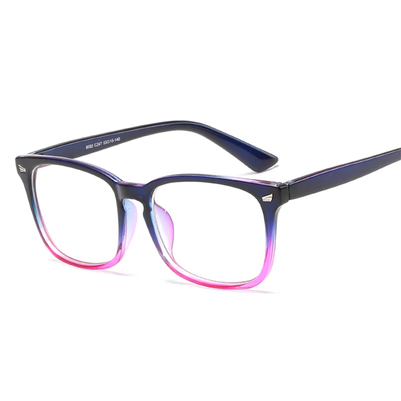 

Blue Light Blocking Glasses for Computer Use, Anti Eyestrain UV Filter Lens Lightweight Frame Eyeglasses Black, Men/Women glasse