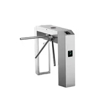 High Quality Full Automatic Tripod Turnstile Gates with QR Code Reader Entrance Security and Anti-Theft System