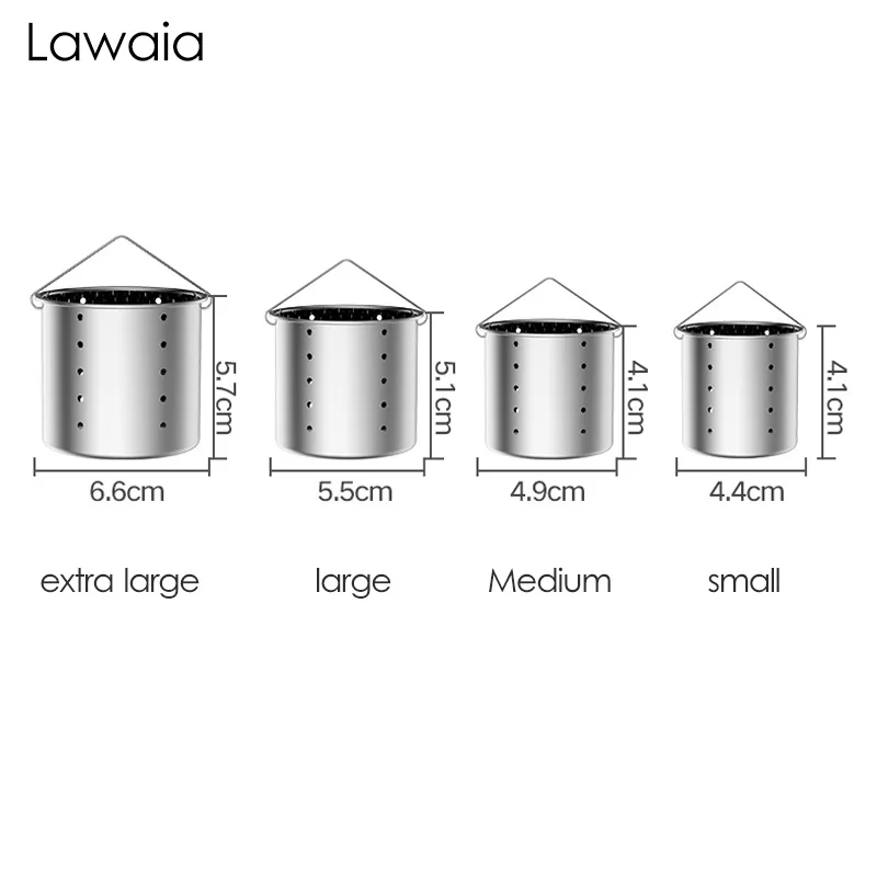 Lawaia Stainless Steel Nesting Device Fixed-point Feeding Device Sinking Bottom Fishing Bottoming Nesting Artifact Fishing Tools