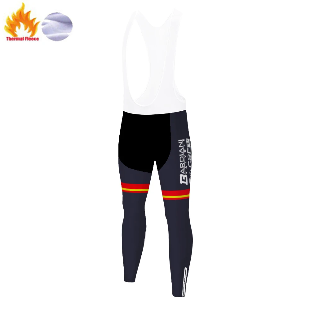 Зимняя мужская одежда брюки Bardiani команда Велосипеды Колготки мужские