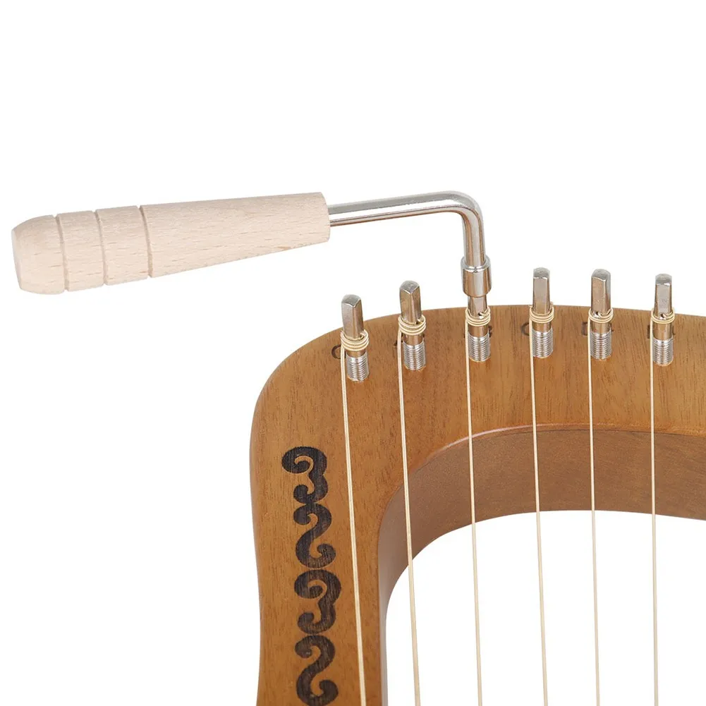 16 струн красное дерево Lyre Harp с инструментом для настройки начинающих