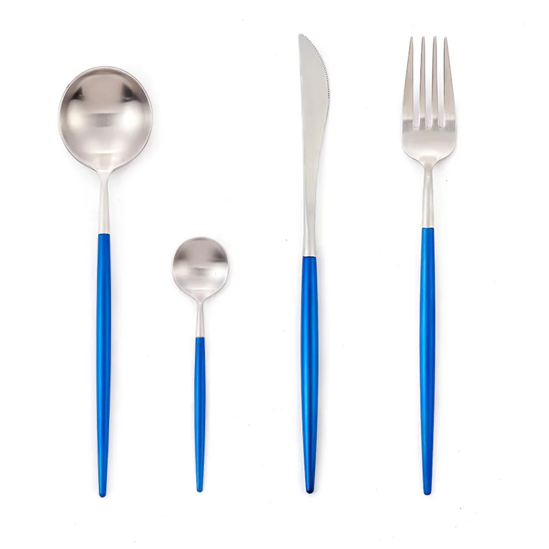 Горячая продажа столовый набор столовые приборы ножи вилки ложки Wester кухонная