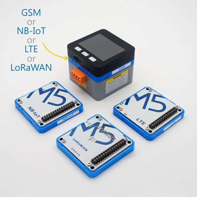 M5Stack IIoT комплект двойного переключателя с ESP32 Core беспроводное управление IoT узел