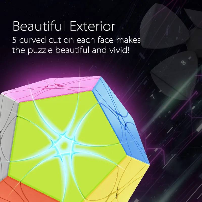 MoYu MeiLong Megaminxeds магический куб Dodecahedron Cubo Magico Professional Neo Speed Cube головоломка антистресс