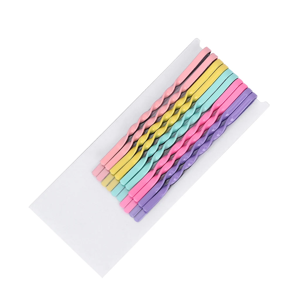 Модные заколки BB ярких цветов яркие разноцветные для волос девочек милые