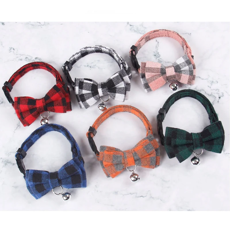 

Мягкое ожерелье для собак и кошек, регулируемый ремешок для ошейника для кошек, аксессуары для собак, галстук-бабочка для домашних животных