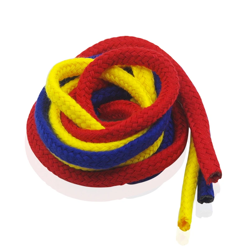 Бесплатная доставка три веревки волшебные трюки Волшебная веревка крупным