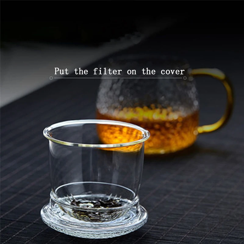 Бытовая стеклянная чайная чашка для плиты офисный термостойкий