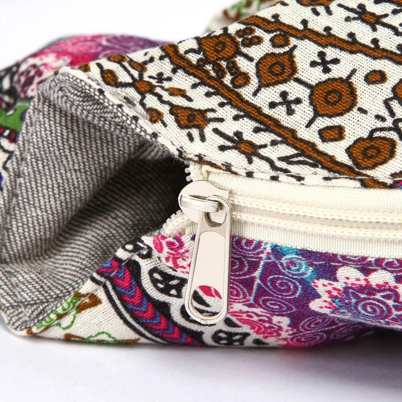 

Canvas Floral Folk-Custom Women Cloth Bag Hand Bag Printing Crossbody Bag