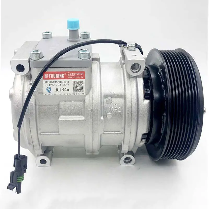 Компрессор 10pa17c для John Deere 8GR 145 мм 12 В RE46609 RE54254 RE69716 447100 2381 2387 2388 447200 3084 471