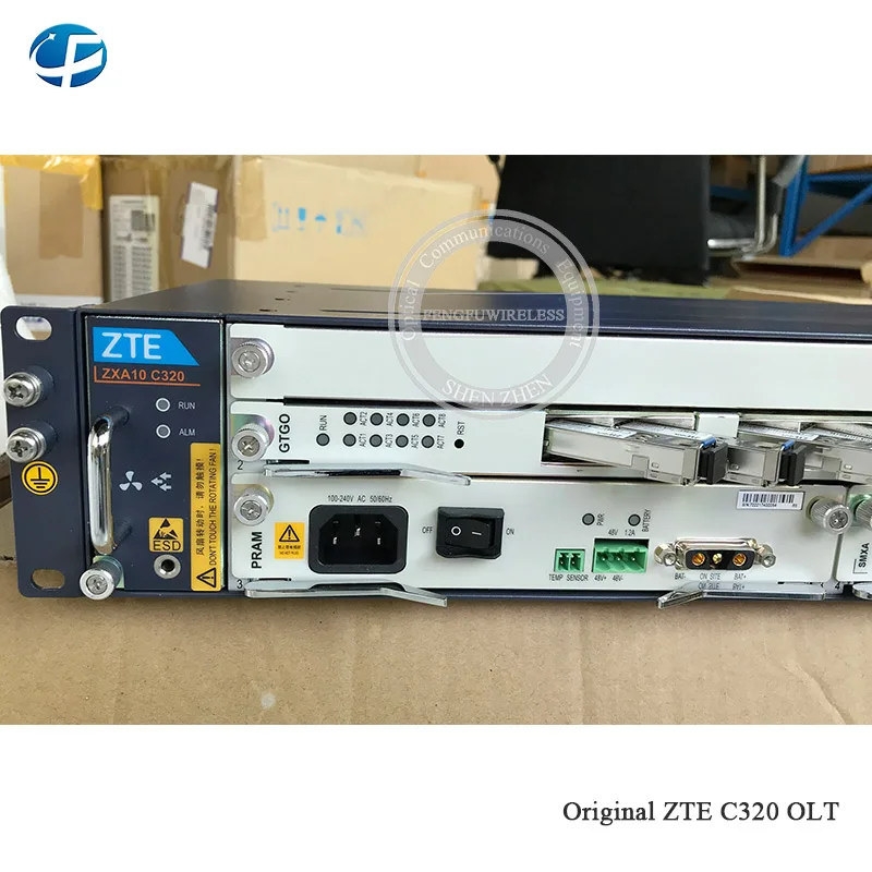 Мини zte C320 GPON OLT с 10GE SMXA/3+ 1* коляска+ 8pon GTGO C+ con 8 шт. sfp