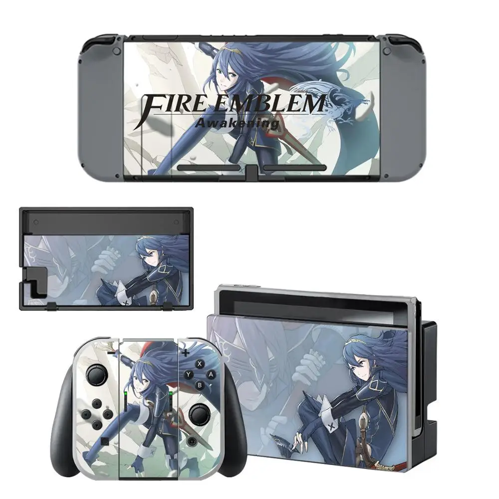 Пожарная эмблема nintendo switch skin NAND Сменные наклейки для Switch полный комплект лицевой