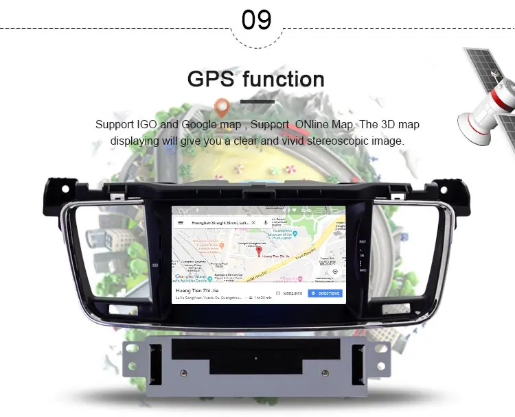 JDASTON Android 10,0 автомобильный dvd-плеер для PEUGEOT 508 Стерео gps навигация мультимедийный плеер 1 Din автомобильный Радио рулевое колесо управление