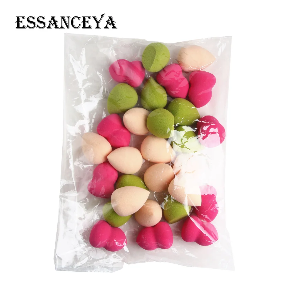 Губки для макияжа ESSANCEYA 30 шт. губки пудры основы мягкие красоты инструменты