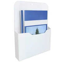 magnetic file holder magnetic paper holder pocket organizer office supplies storage mail organizer for notebooksletter