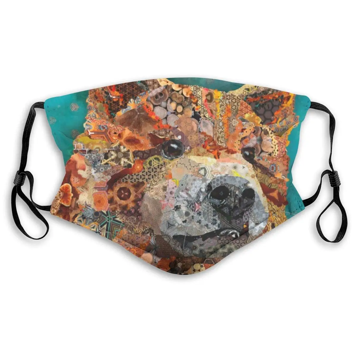 

Docile Colorful Chow Face Mask Animal Reusable Adjustable Balaclava Bandana Cloth With 2 Filters For Men And Women Outdoors