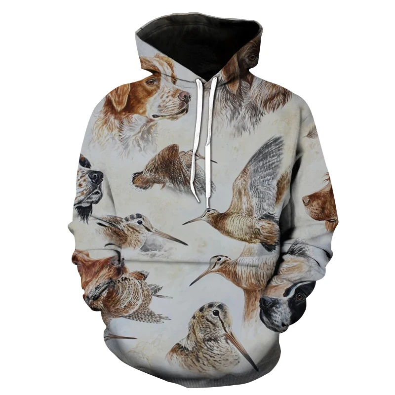 

2021 New Labrador Retriever Hunting 3D Printing Harajuku Fashion Leisure Sports Hoodie Hoodie Hoodie Autumn/Winter Unisex Street