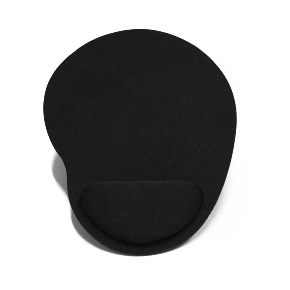 

Non-slip Computer Pad With Silicone Wrist Support Wrist Rest Mat for Home Office Travel (Black)