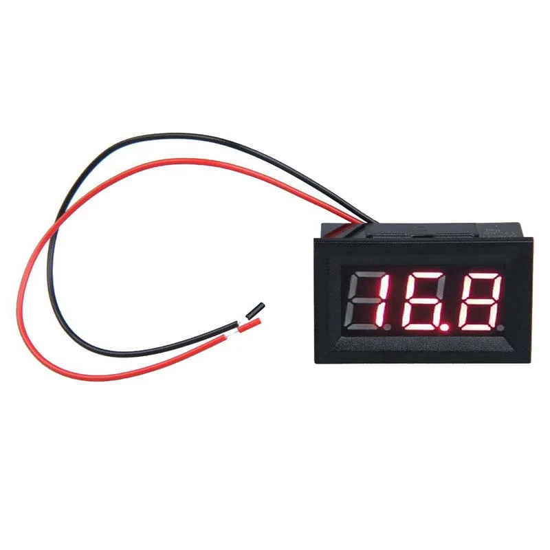 

Red LED Digital Display Voltmeter DC 3.2-30V